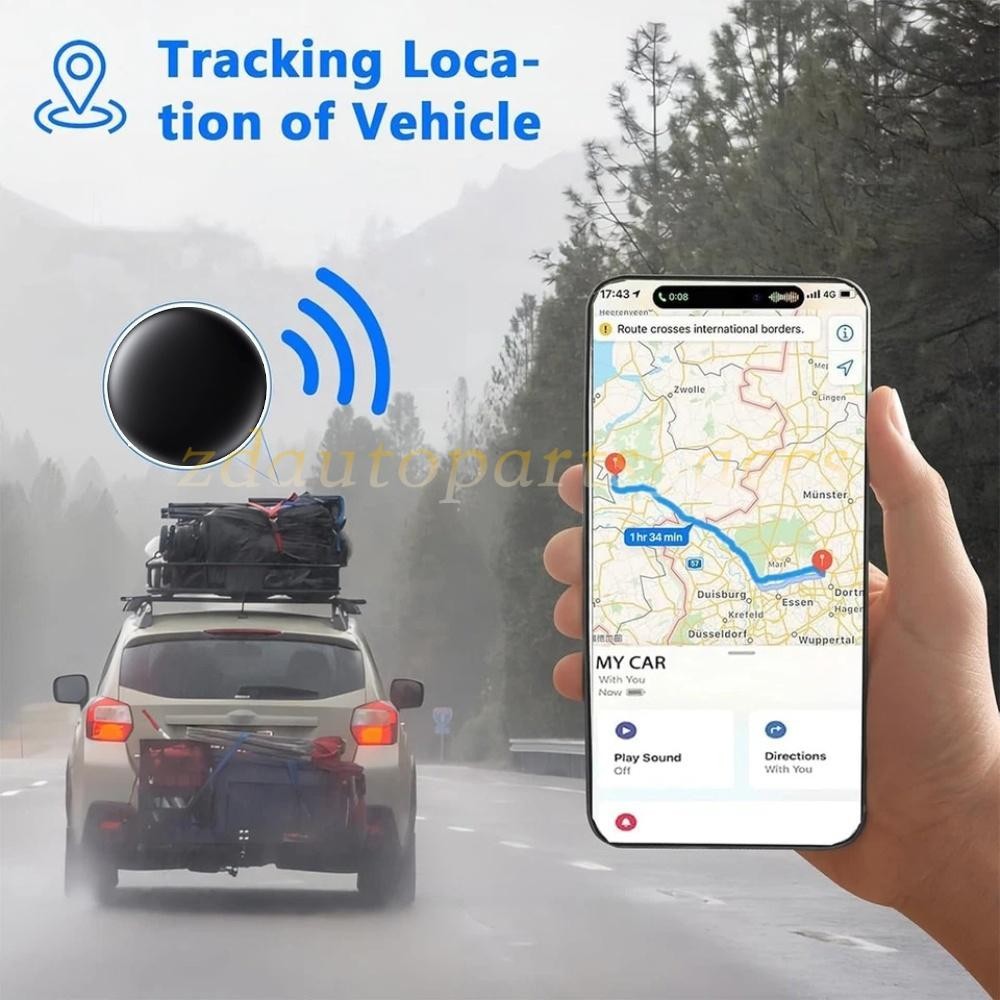 Mini GPS Tracker for Vehicles, Hidden Tracking Device for Vehicles (iOS Only)