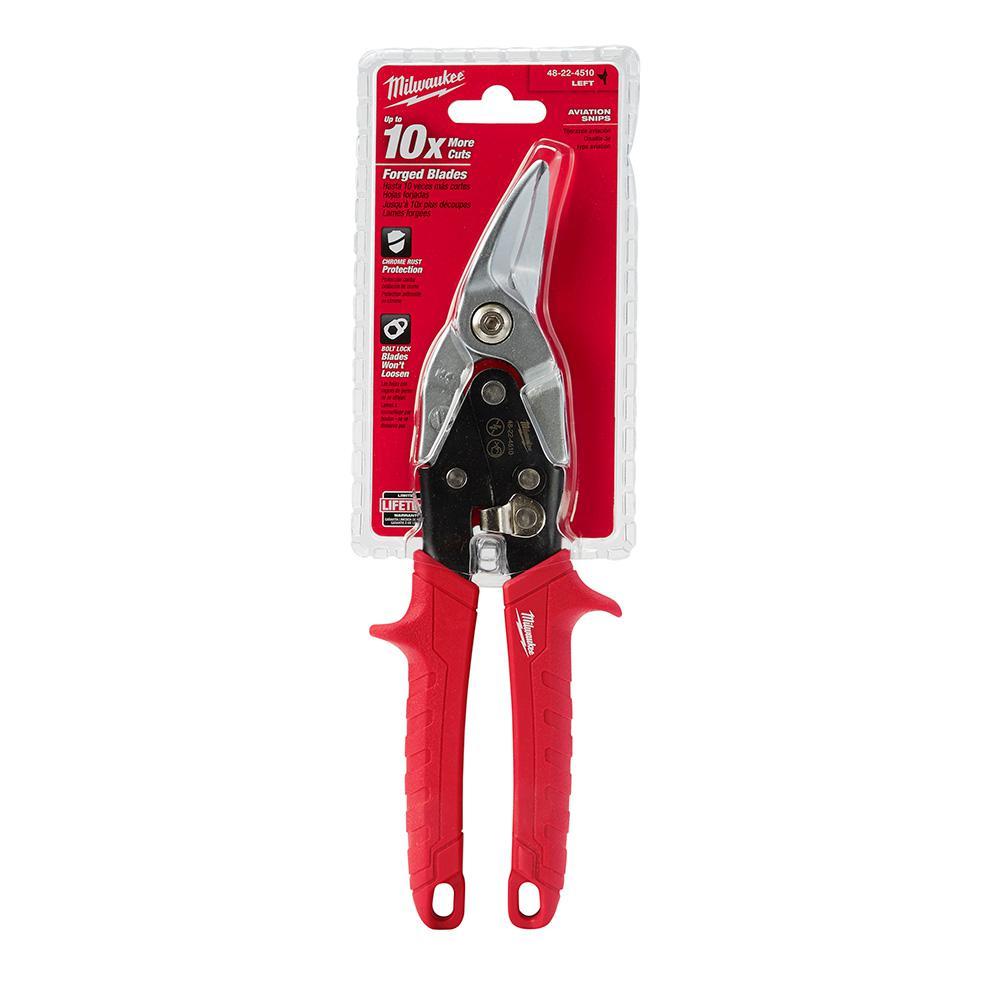 Milwaukee 48-22-4510 Left Cutting Aviation Snips