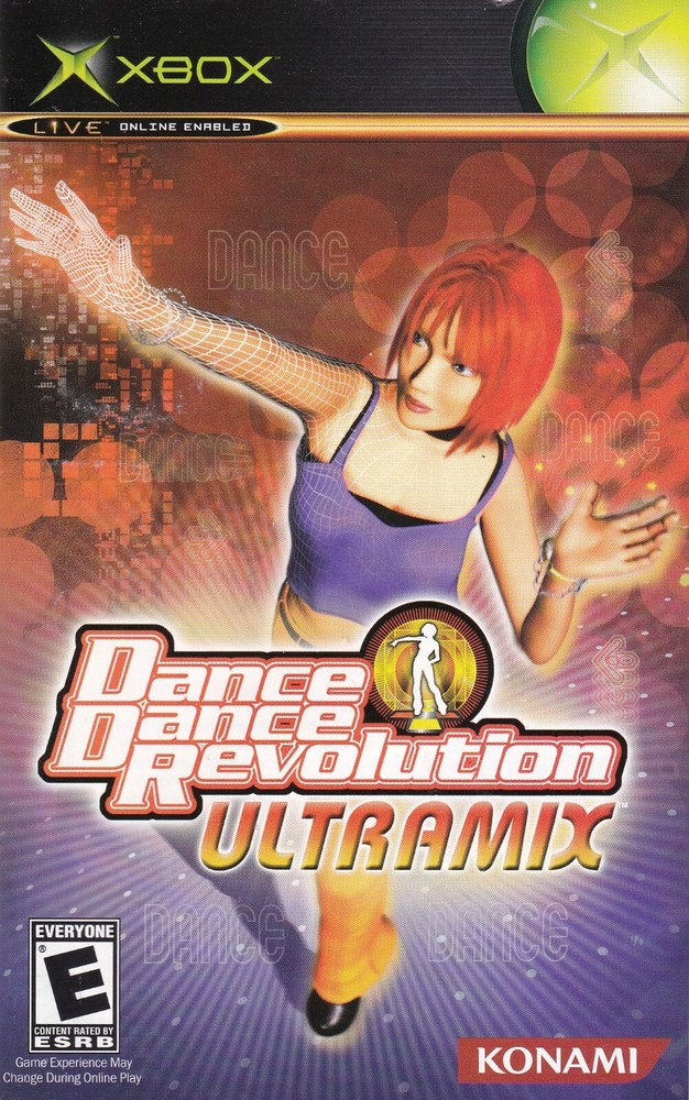 XBOX Replacement Instruction Manual ONLY for DANCE DANCE REVOLUTION Ultramix