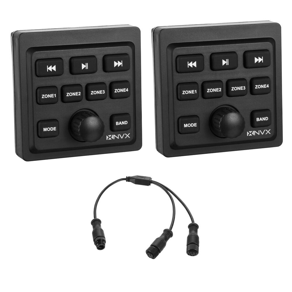 NVX Wired Waterproof Remote with Zone Control for VMPS35