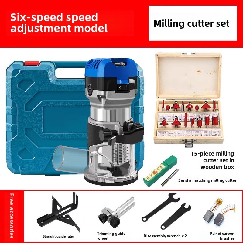 Electric Trimming Machine Slotting Machine Tool Multi-function Gong Machine