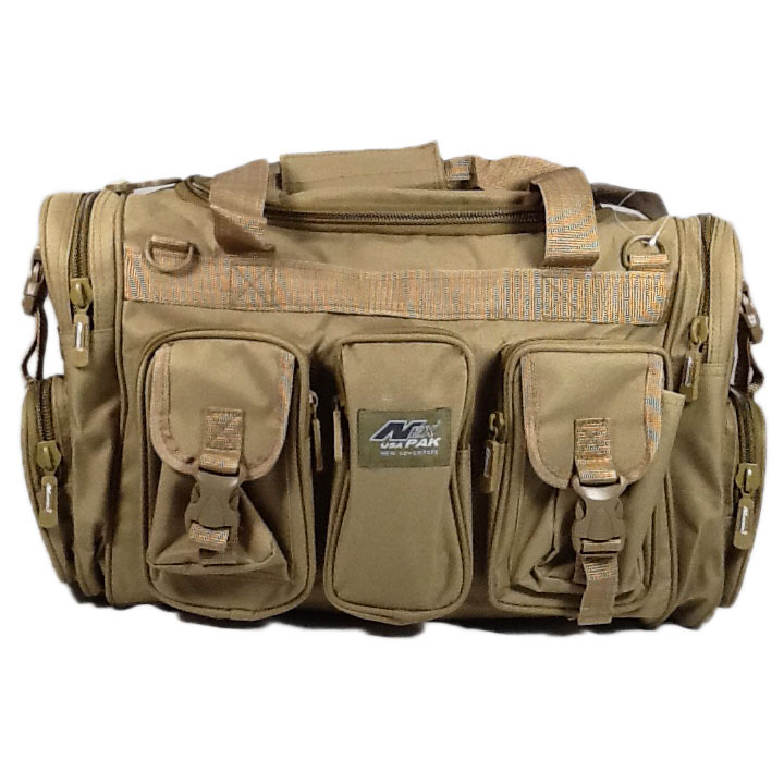 22" 2600 cu. in. NexPak Tactical Duffel Range Bag TF122 TAN