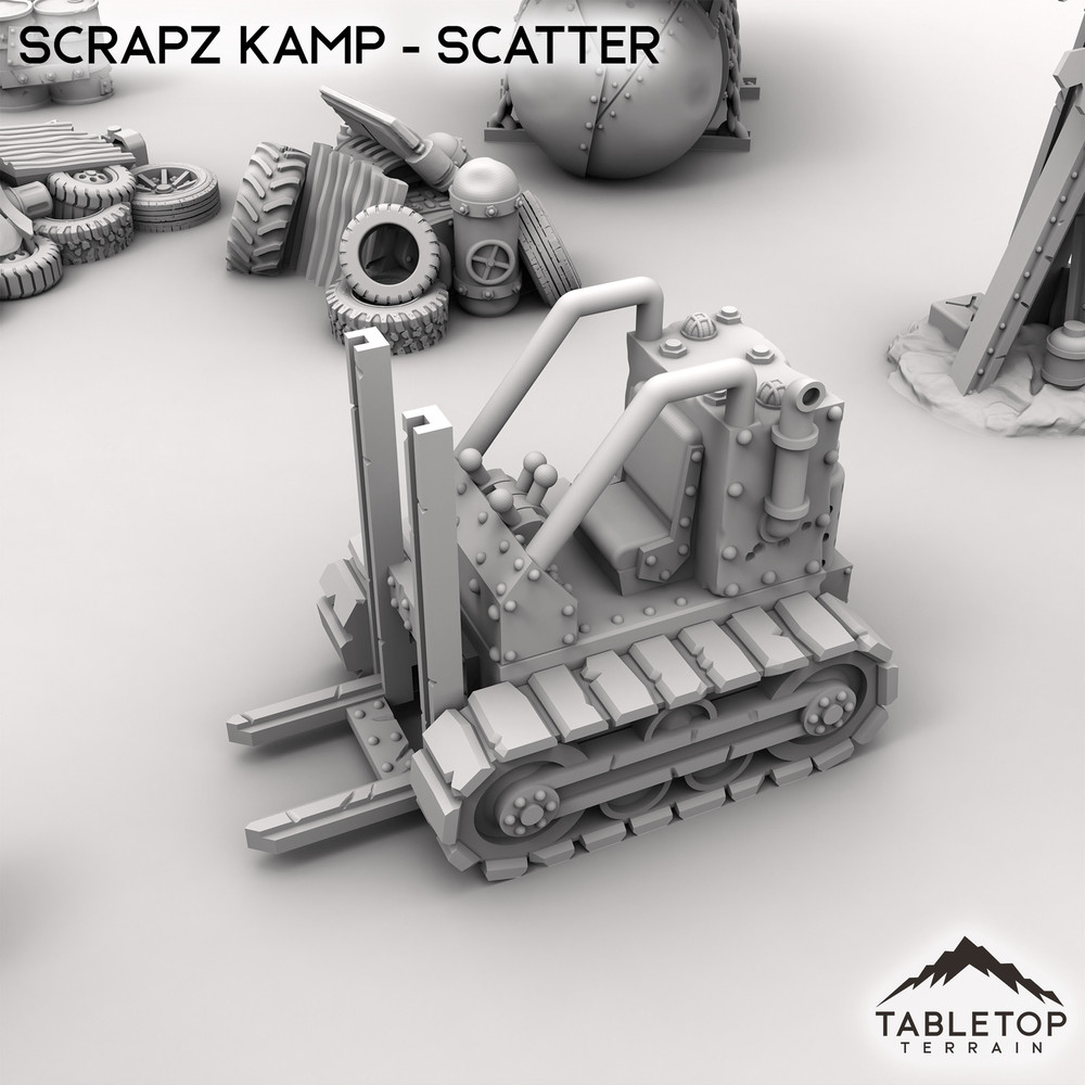 Scrapz Kamp - Scatter - Wargaming Ork Terrain
