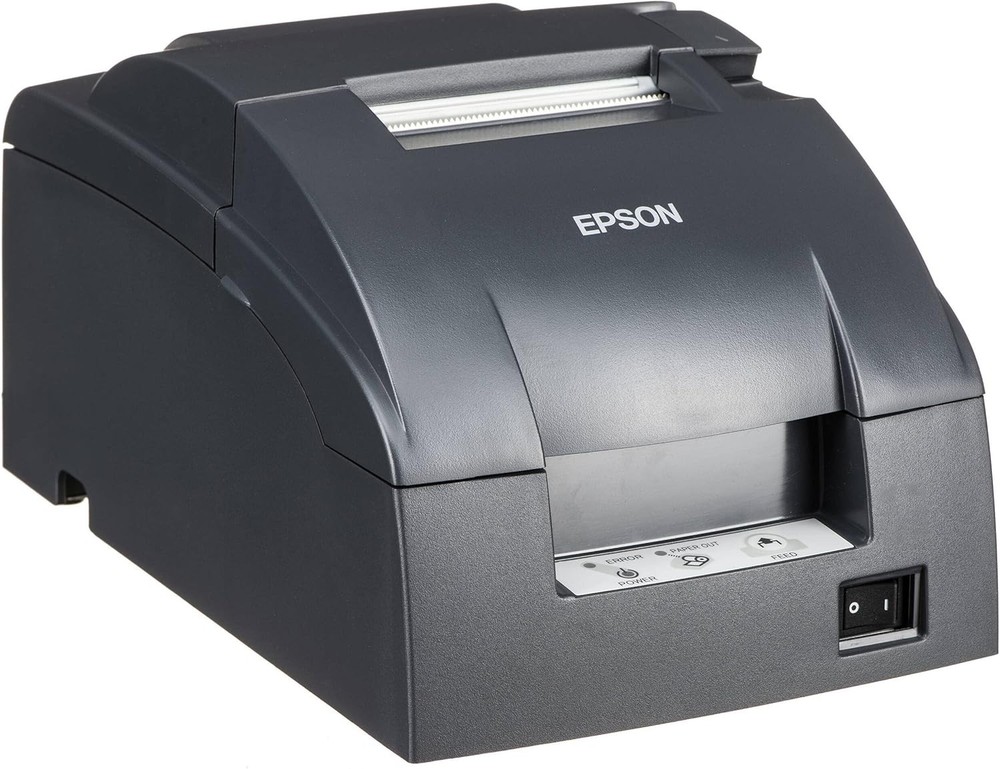 Epson TM-U220B M188B Kitchen Receipt Printer with ethernet + AC Adapter Canada