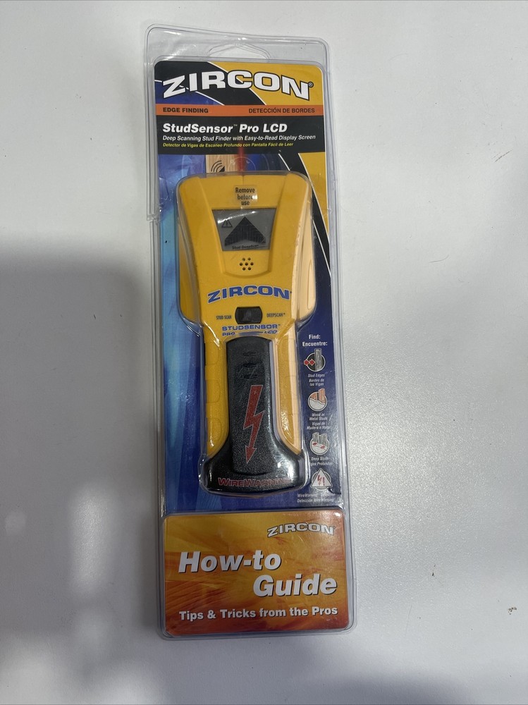 Zircon  Multifunction Electronic StudSensor Stud Finder Pro LCD Finder