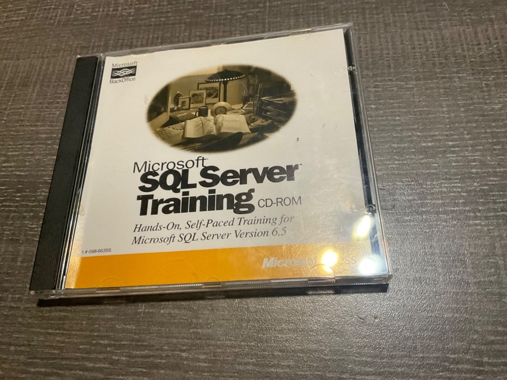 Microsoft SQL Server Version 6.5 Rare! Never Used