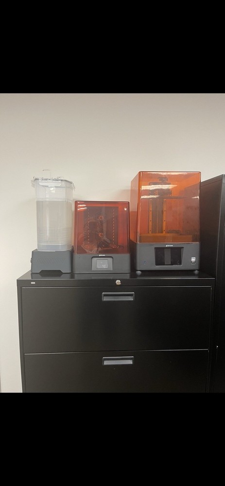 3D Resin Printer and Curing with Drying Station. Open Box. Excellent Condition