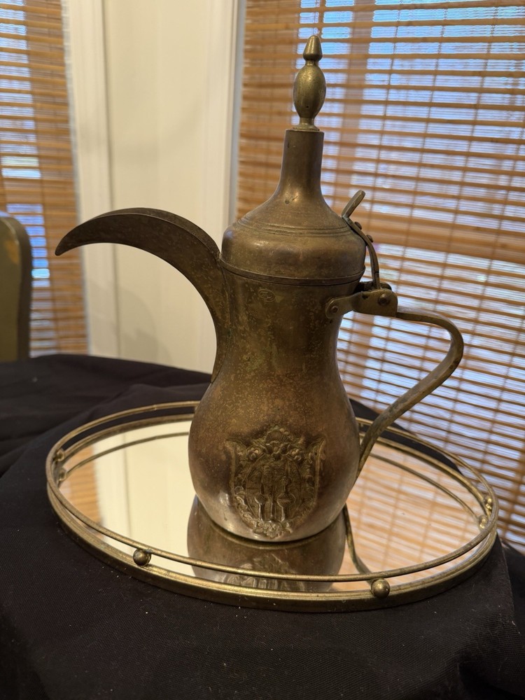VTG Brass Middle Eastern Dalla Coffee Pot