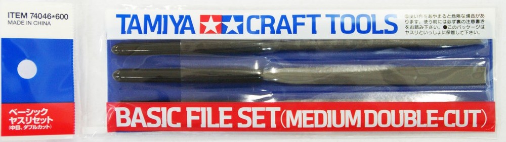 Craft Tools Basic File Set Medium Double Cut Tamiya 74046 Craft Hobby Tool
