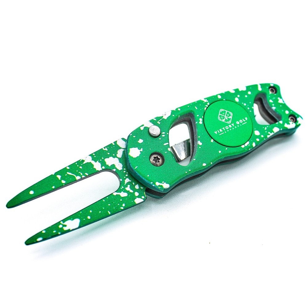 Switch Blade Style Precision Divot Tool – Chaos Edition - Compact & Lightweight