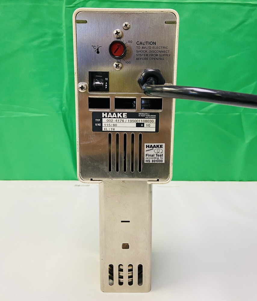 HAAKE MODEL DC1 HEATED WATER BATH CIRCULATOR IMMERSION RECIRCULATING 002-4176