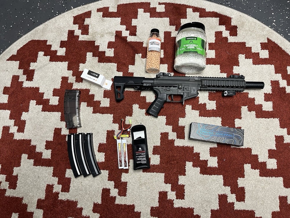 Air soft Starter Kit. See Description For More Details.