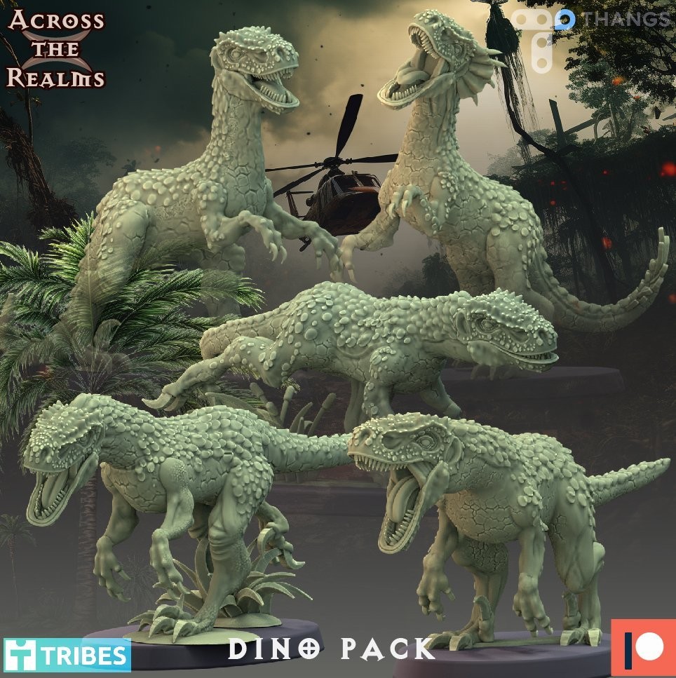 JUNGLE FIGHTERS DINO PACK