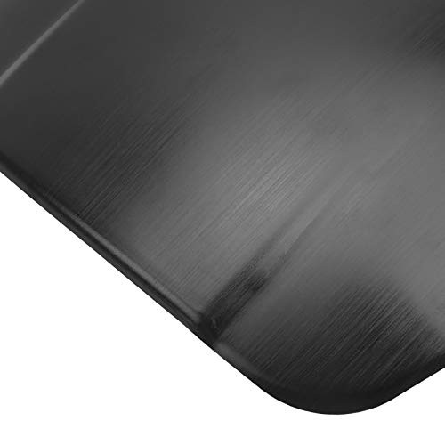 Motorcycle Windshield, Aluminum Windshield Windscreen Headlight Fairing Black