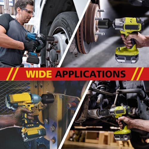 1/2" Drive Deep Impact Socket Set, 8 1/2" 8-Piece Drive Deep Impact Socket Set