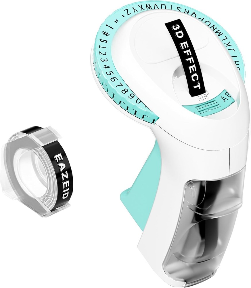 Phomemo Omega S Embossing Label Maker Manual Embossed Label Maker with Tape