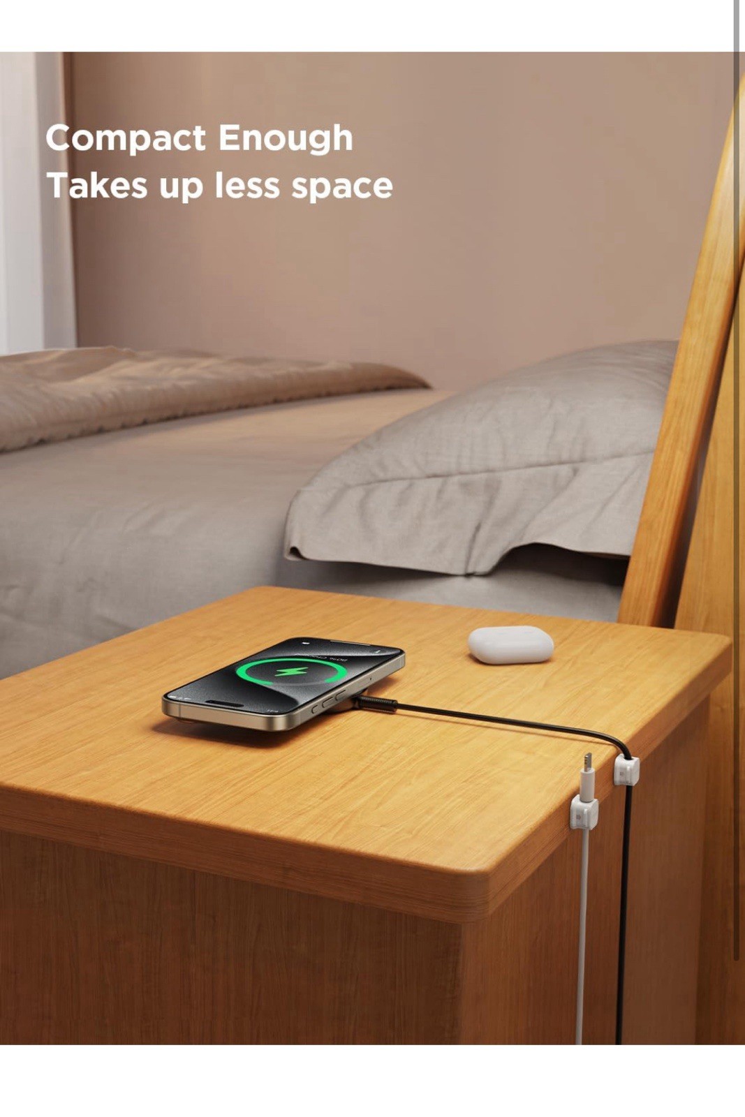 6 Pack Magnetic Cable Clips [Cable Smooth Adjustable] Cord Holder, Under Desk ..