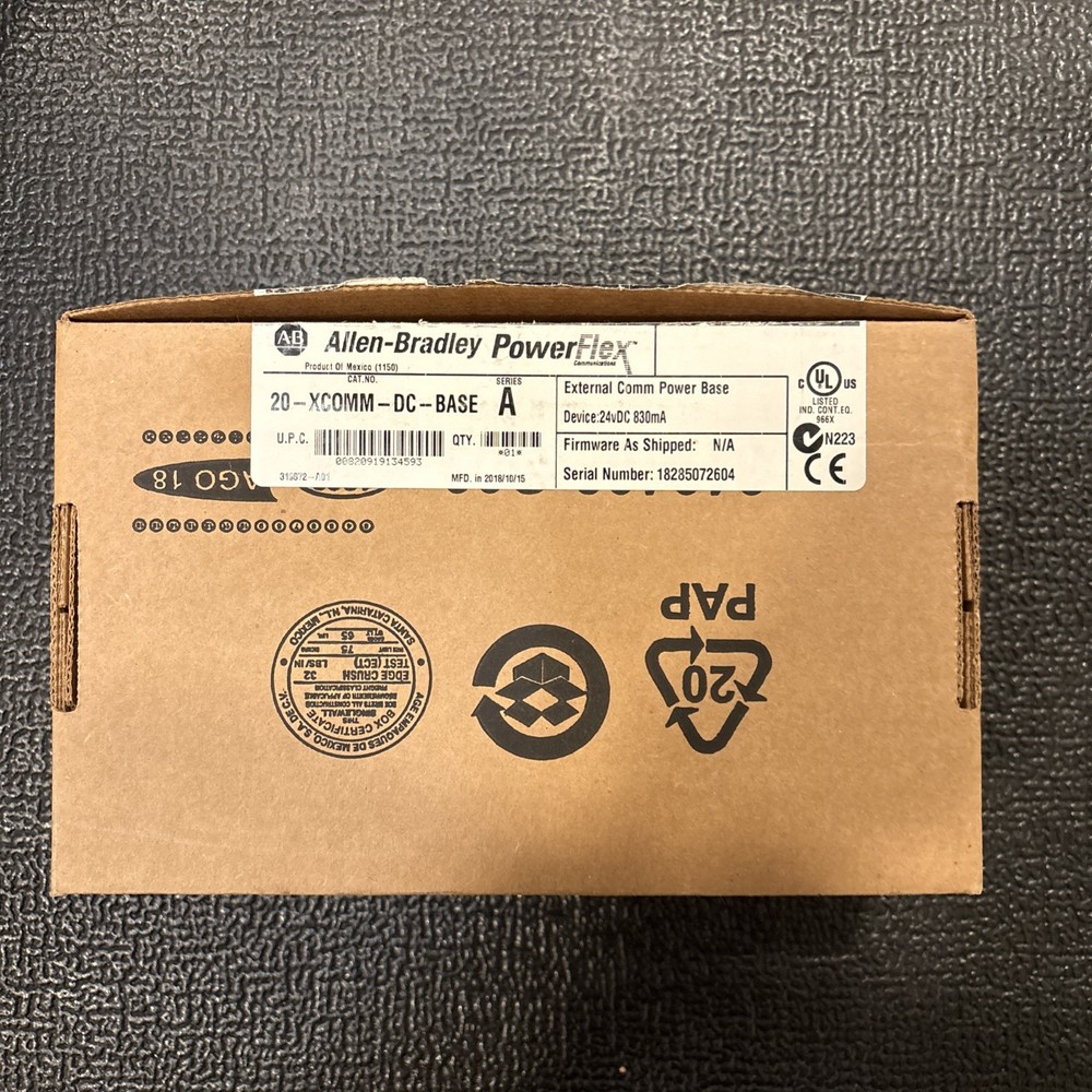 ALLEN BRADLEY 20-XCOMM-DC-BASE / 20XCOMMDCBASE