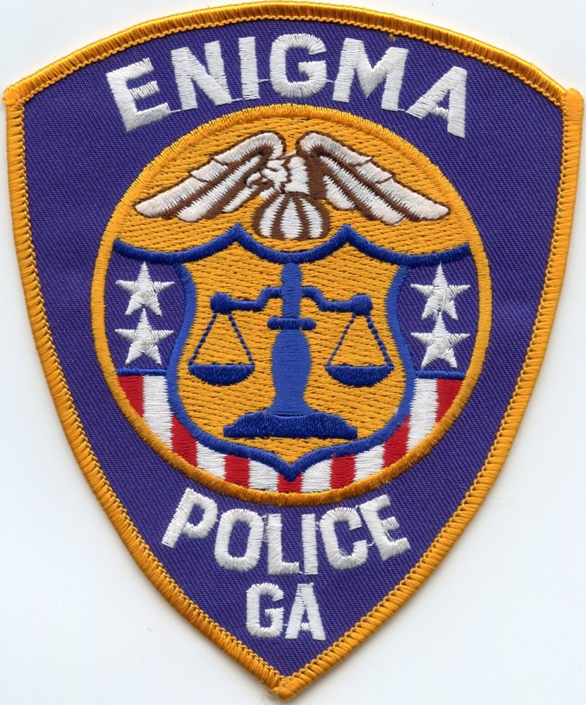 ENIGMA GEORGIA POLICE PATCH