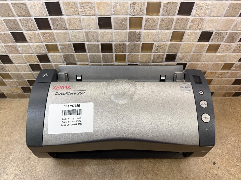 Xerox DocuMate 262i Color Duplex Document Speed Scanner