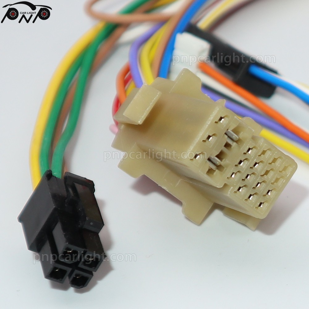Pair for BMW 3' E92 E93 2006-2010 AFS Adaptive Xenon Headlight Harness ECE