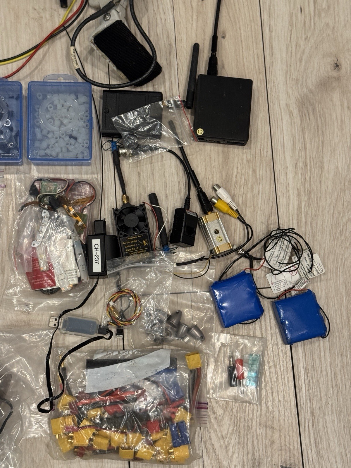 Massive Drone Builder Parts Lot MikroKopter Hitec Motors ESCs UAV