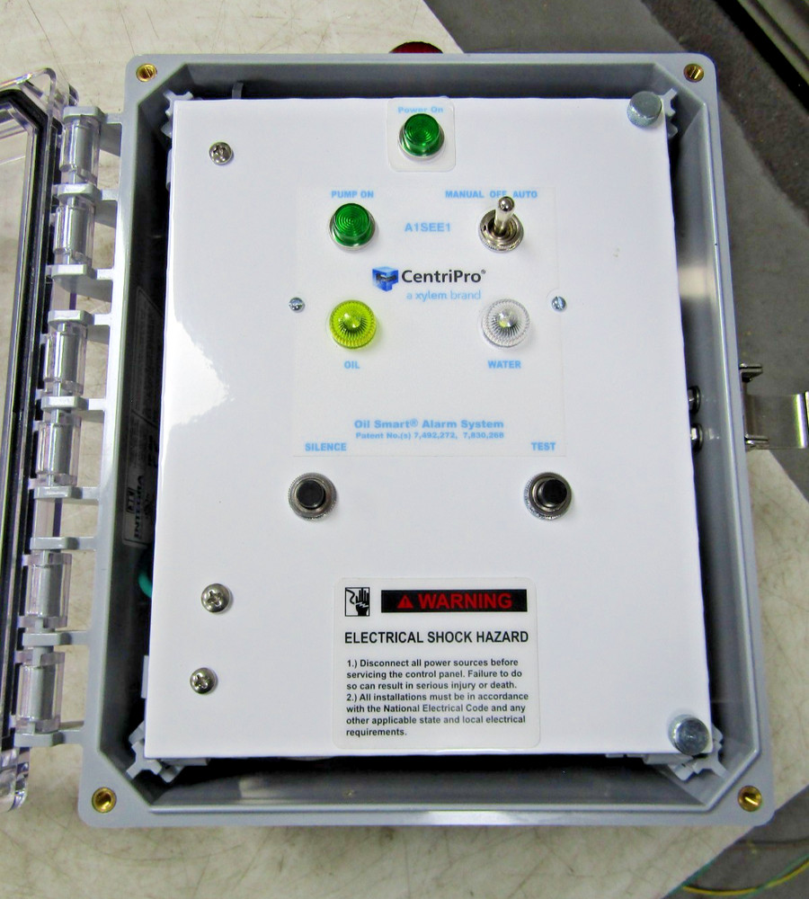 💥CENTRIPRO OIL SMART SIMPLEX PANEL SYSTEM PUMP MODULE 115/240 VAC 1Ø A1SEE1