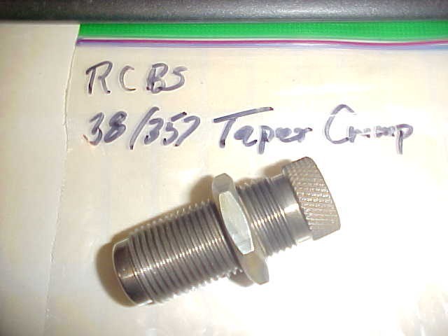 RCBS Reloading 38/357 Taper Crimp Die