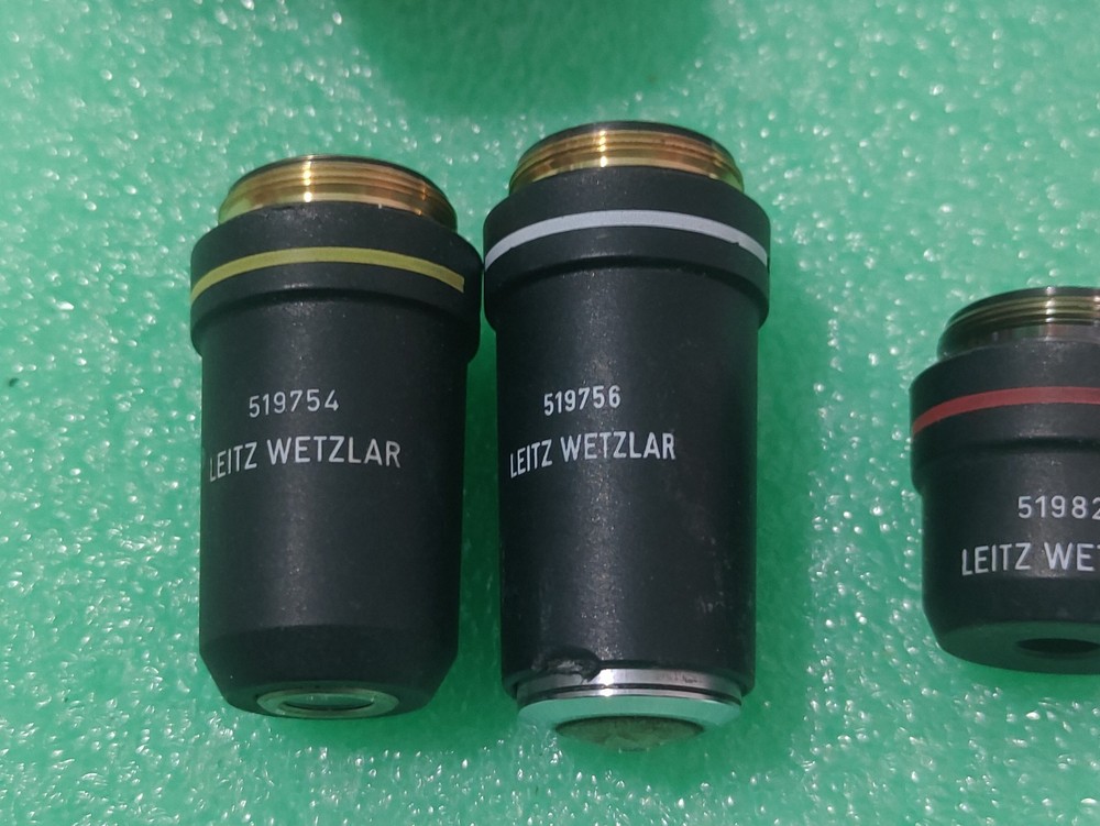 Leitz Wetzlar 519754 519756 ,519755, 519829,Microscope Objective Lens