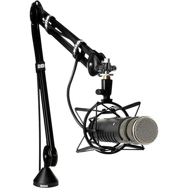 Rode PSA1 (Pair) with Pop filter and accessories