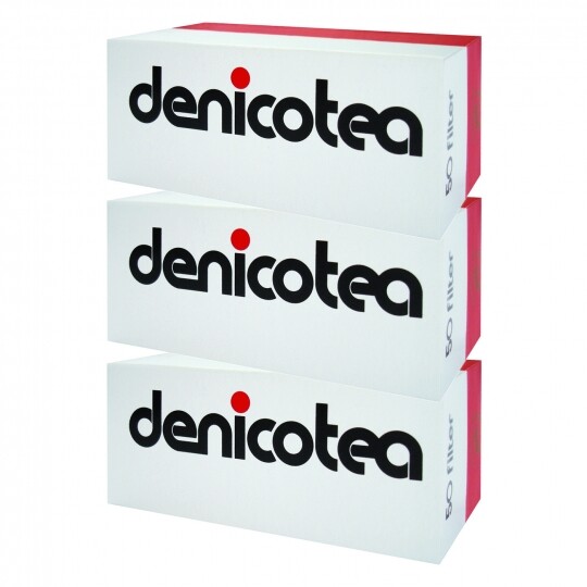 Denicotea Regular Crystal Filters for Cigarette Holders -  50pc per box   10106