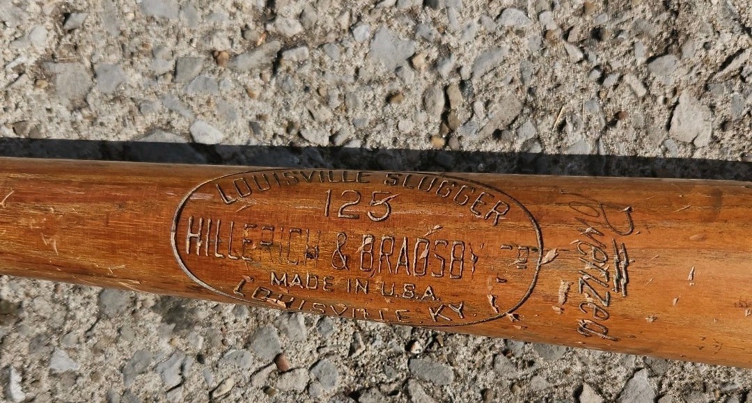 Vintage Game Used Cleveland INDIANS Star WOODIE HELD baseball Bat BALTIMORE '66