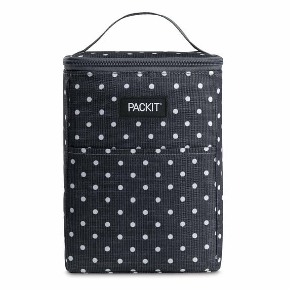 PackIt Freezable Double Baby Bottle Breastmilk & Formula Storage Cooler Bag