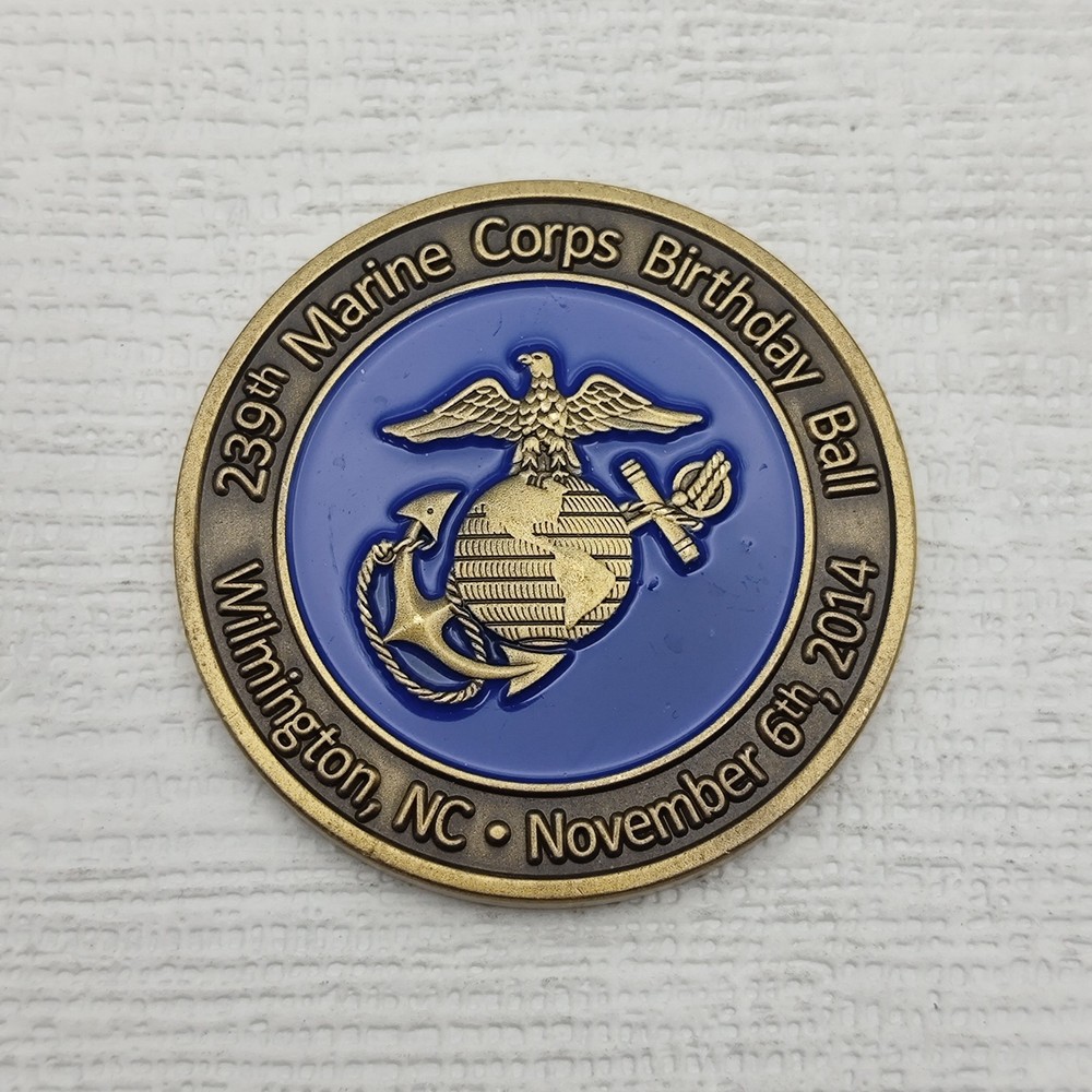 USMC MEF II Headquarters Group Challenge Coin