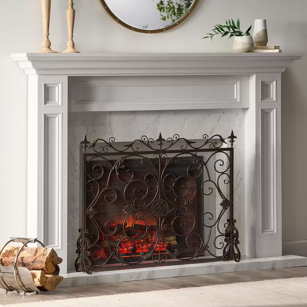 Wilmington 44.5 In. Fireplace Screen