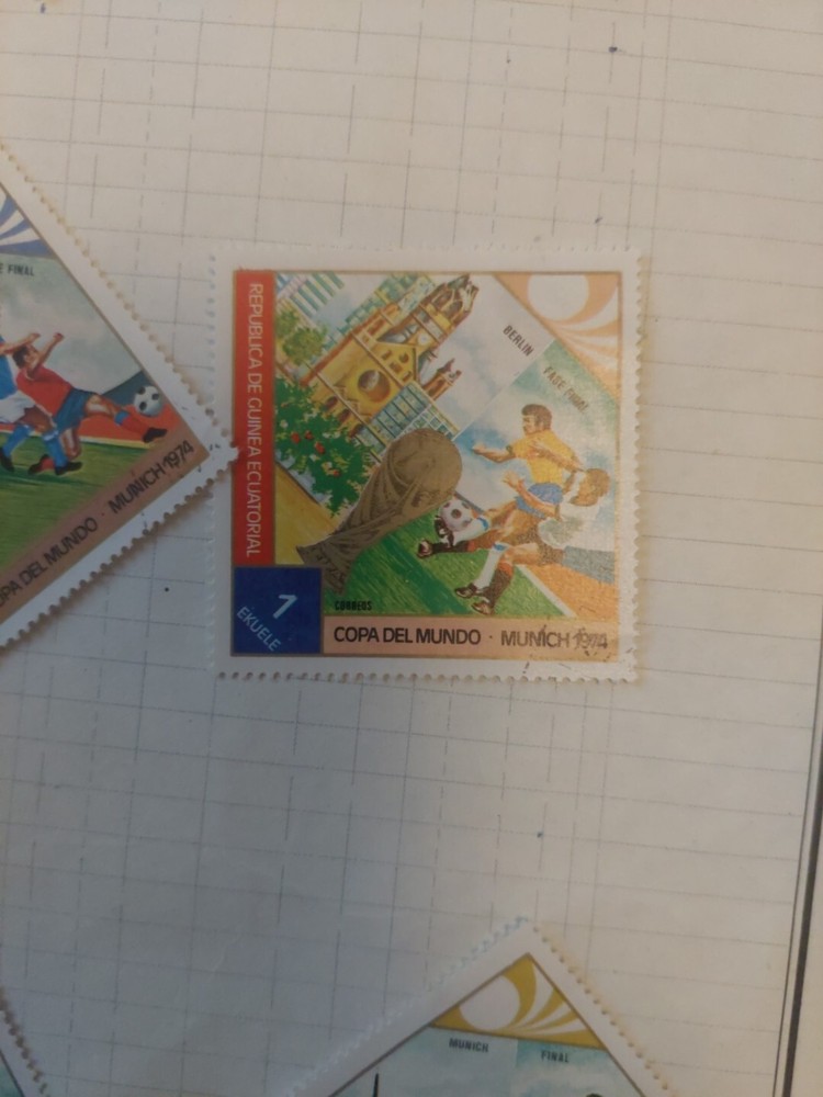 1974 World Cup Stamps