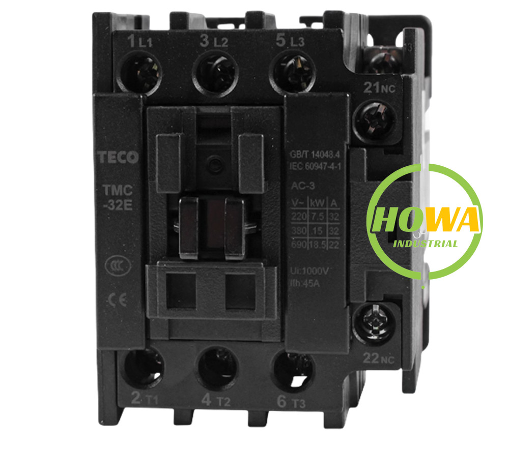 1PC NEW TECO AC contactor TMC-32E voltage AC220V