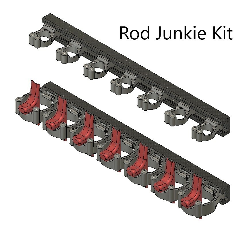 Adjustable Fishing Rod Rack
