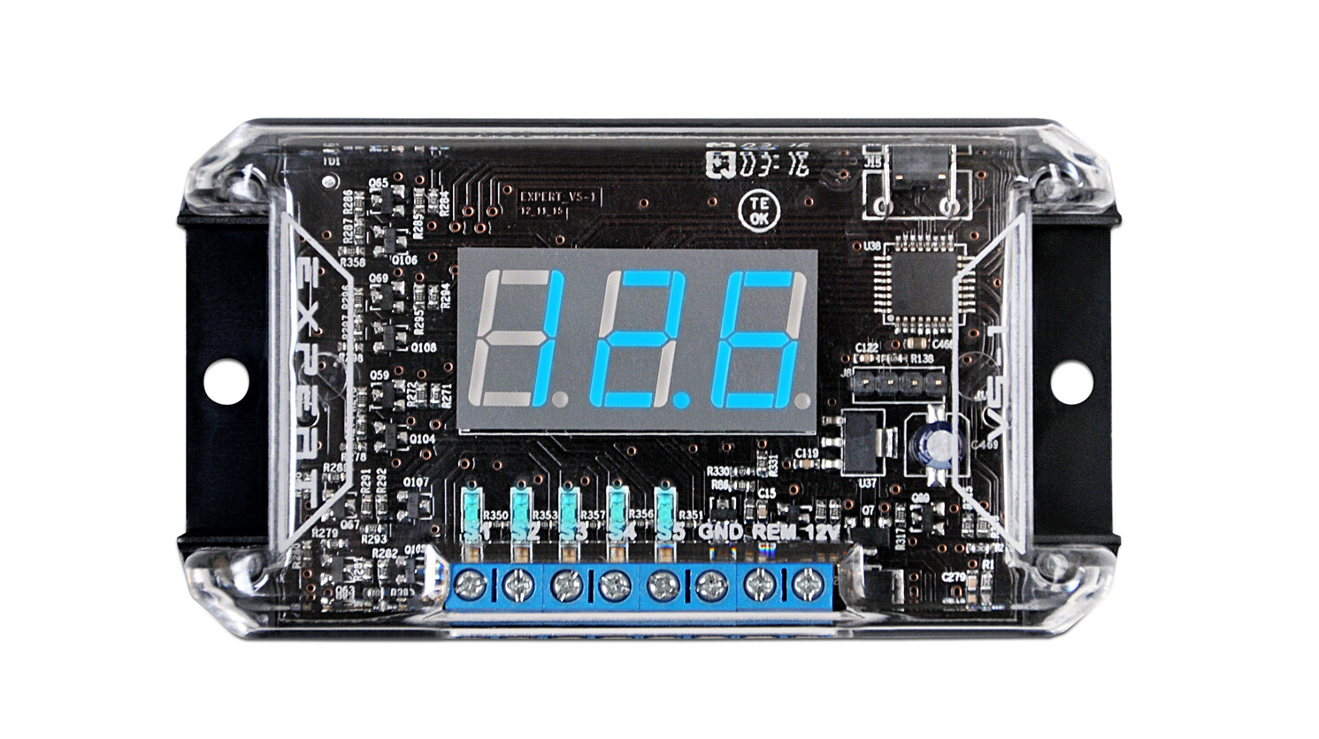 EXPERT ELECTRONICS VS1 DIGITAL VOLTMETER 12V - USA DEALER - SAME DAY SHIPPING