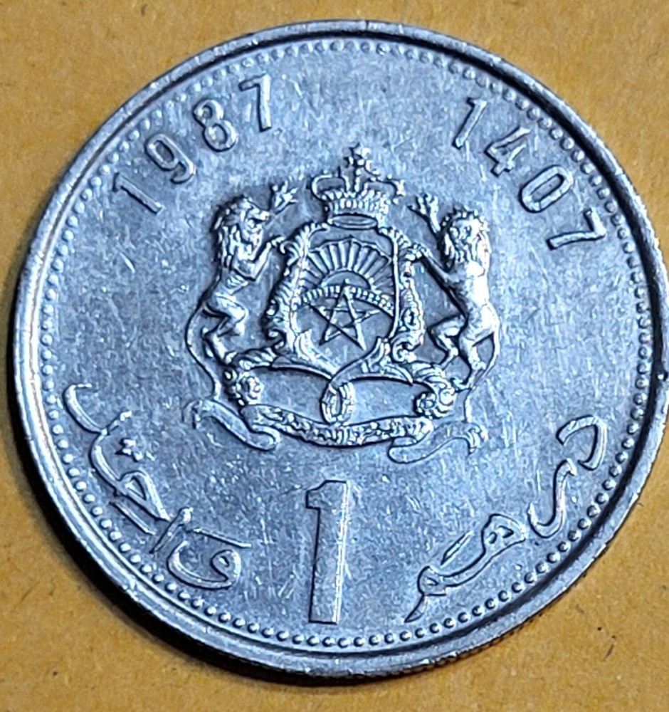 1407-1987 Morocco Dirham Free Shipping