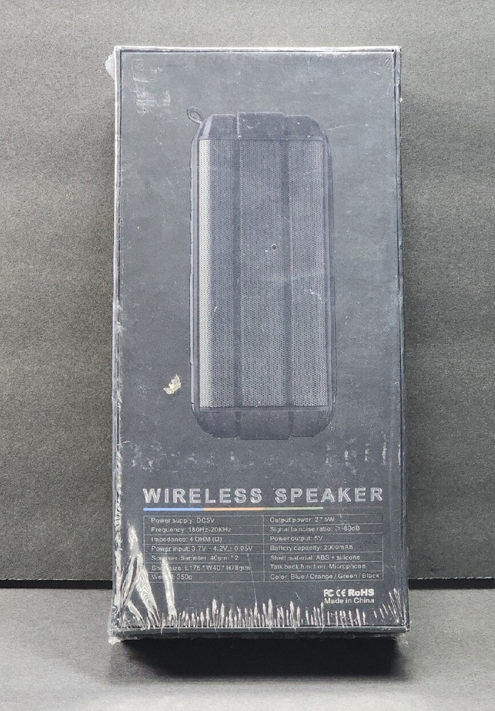 Professional Outdoor Traveler, Wireless Speaker, Green, Talk back function, DC5V