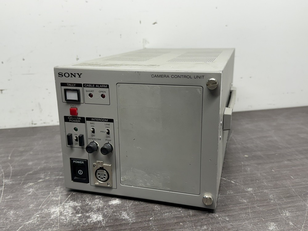 Sony Camera Control Unit CCU-TX7 W/ Remote RCP-TX7 - X68