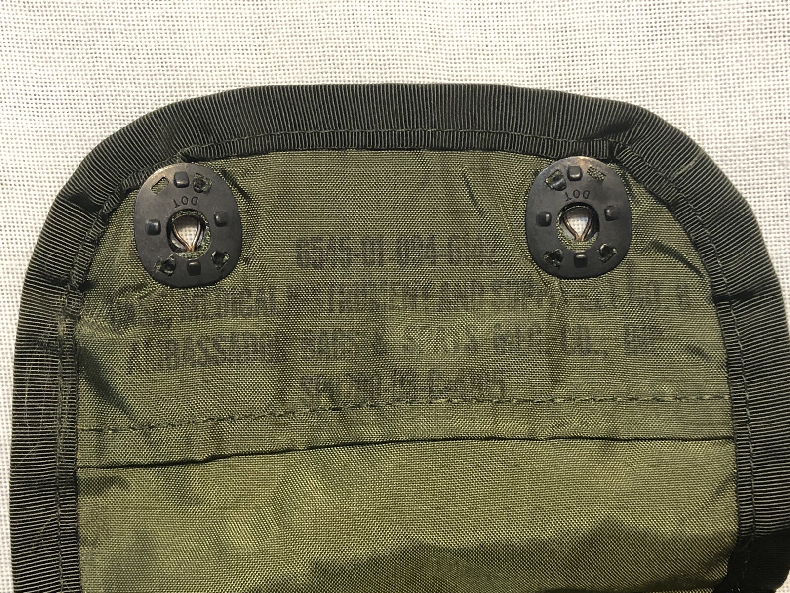 US MILITARY INDIVIDUAL FIRST AID KIT POUCH ONLY IFAK SNAP FLAP & ALICE CLIPS NEW