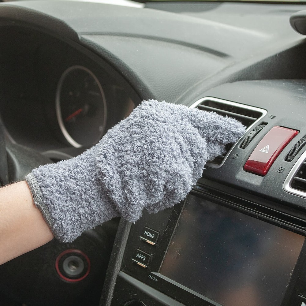 Auto Dusting Gloves, 2 Pair Set