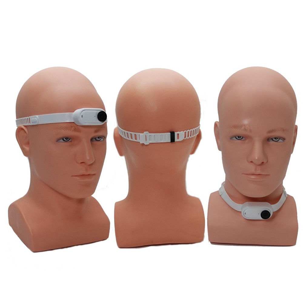 Head Neck Strap Mount for Insta360 GO 3 Action Camera - Flexible Soft Durable