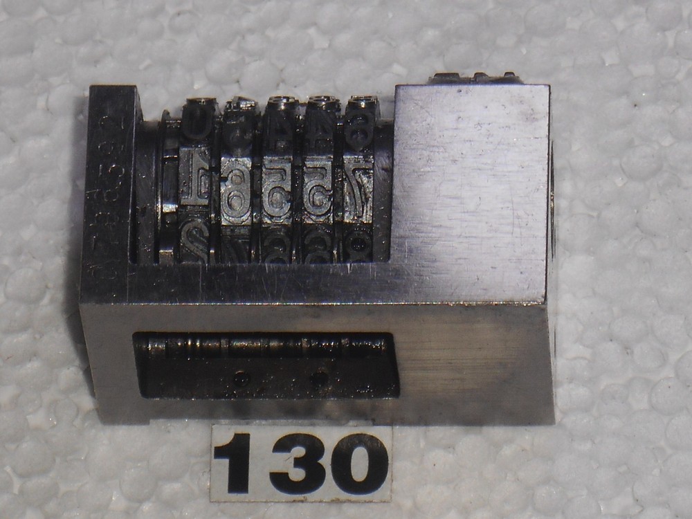 ATLANTIC | letterpress numbering machine | 130
