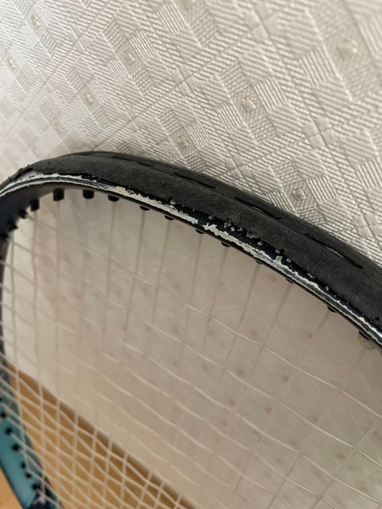 YONEX hard tennis racket blue