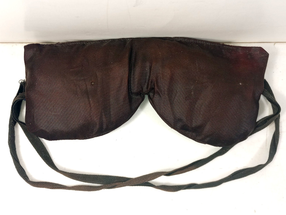 Antique Masonic Blindfold Black Rare