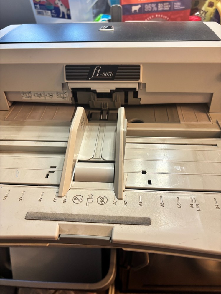 Fujitsu FI-6670 High Speed Duplex Color Scanner. 100% functional Complete!!!!!