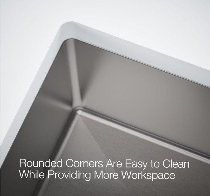 Kohler 33660-PC-NA Strive 29" Workstation Kitchen Sink, Stainless Steel*READ*